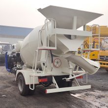 福沃重工小型三轮水泥搅拌车 工地商混运输的灵活利器